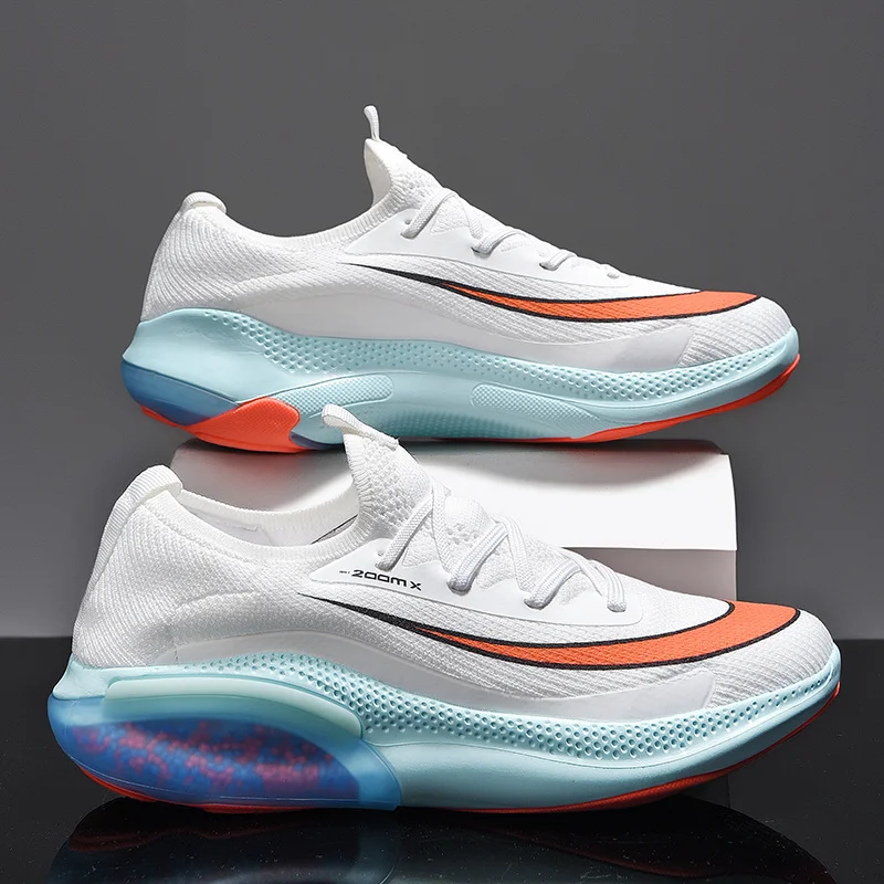 Men's Marathon Running Shoes Women Professional Outdoor Cushion Jogging Shoes for Couples Unisex Training  Lightweight Sneakers