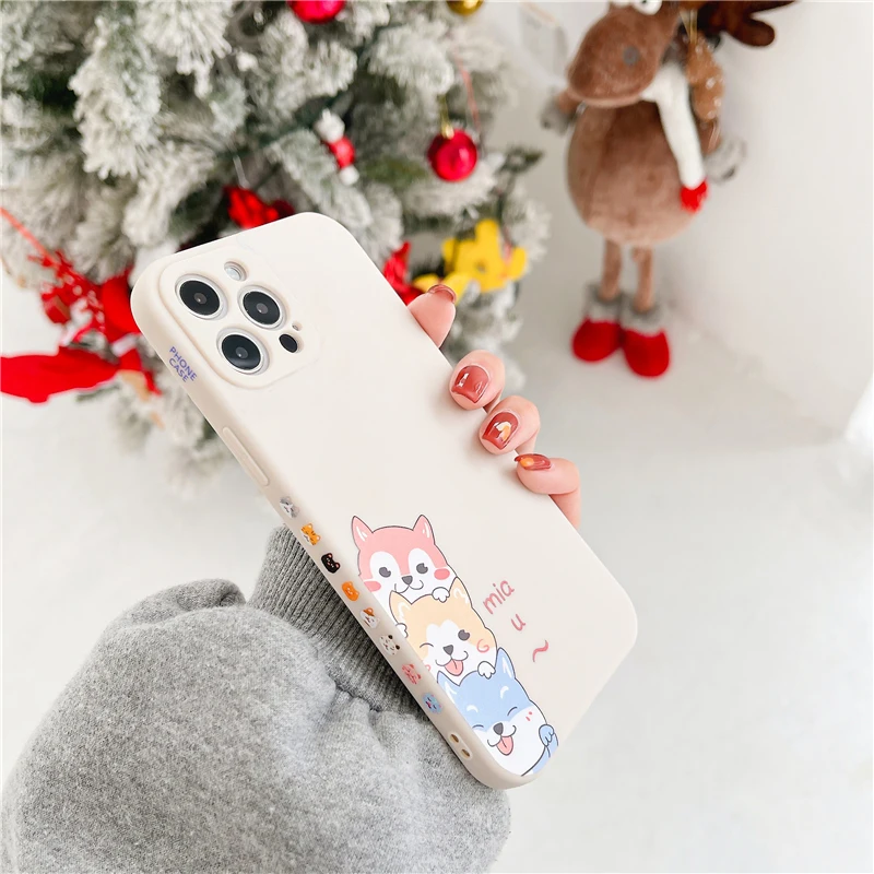 Cute cat side pattern Phone Case For VIVO Y73S 5G S7E VI S7 V20 PRO IQOO NEO3 Z1 X23 X27 x21i Cover |