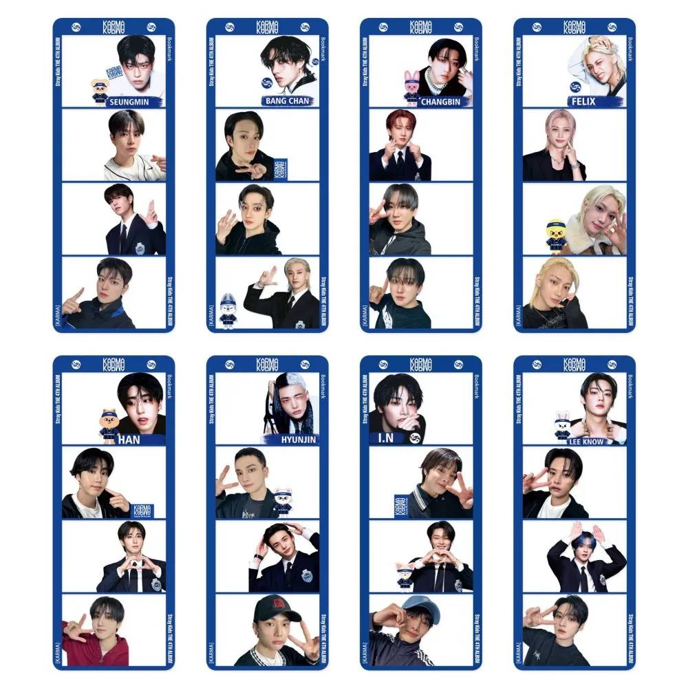 Набор закладок SKZOO 8 шт. самоклеящихся закладок