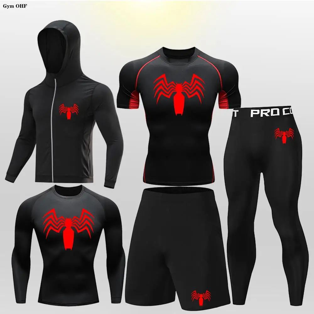 Детский спортивный костюм из полиэстера и спандекса пуловер с круглым вырезом