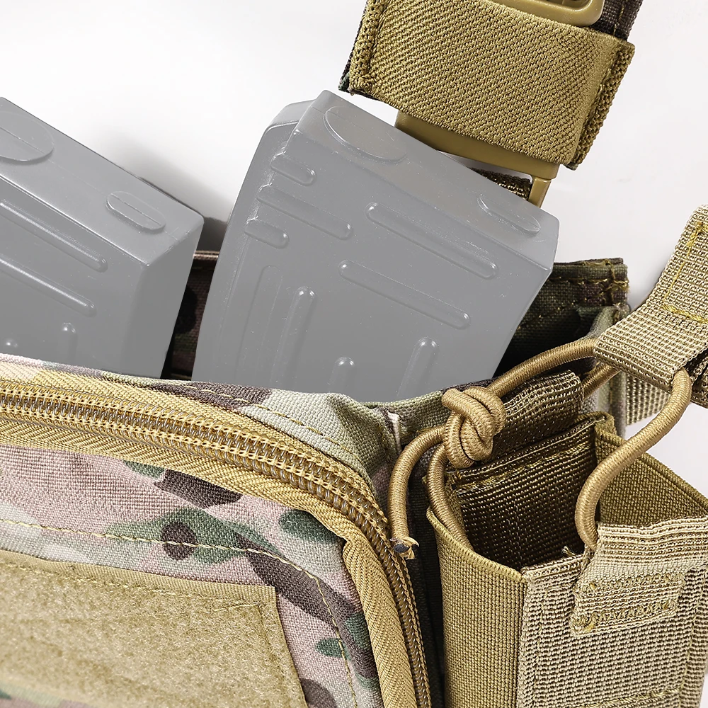 Тактический охотничий нагрудный жилет D3CR с микронагрудным жилетом 5 56 7 62 и