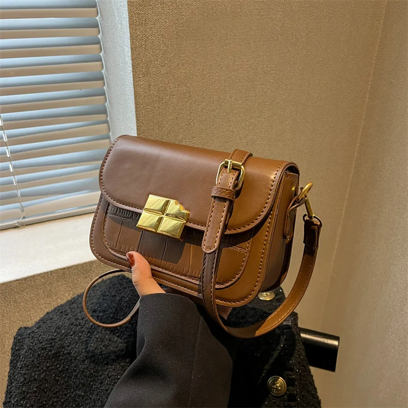 Women's Shoulder Bag Handbag New Versatile Ladies Messenger Bags Female Bag Fashion Vintage High Quality Crossbody Bag Bolsa