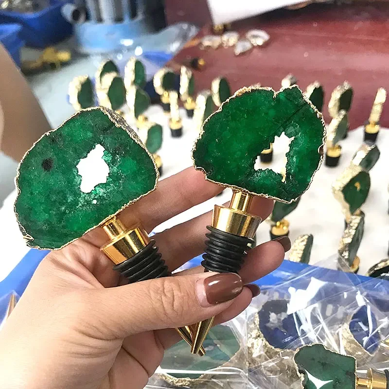 

Пробка для бутылки вина с аметистом