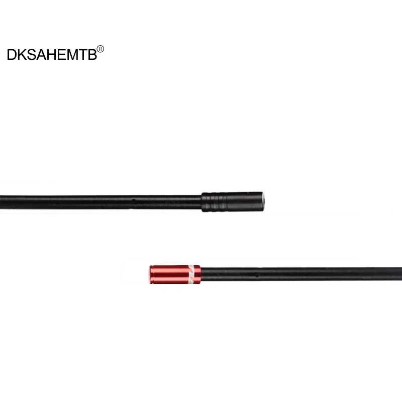 100 шт./лот велосипедная переключающая трубчатая крышка кабеля 4 и 5 мм 7075 CNC