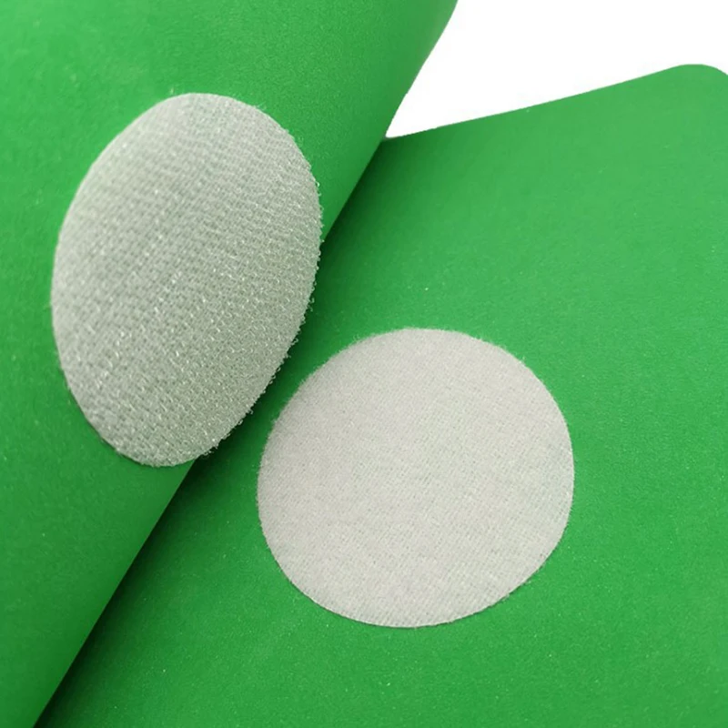 20 шт. прочная самоклеящаяся лента двусторонняя клейкая задняя Липучка в горошек