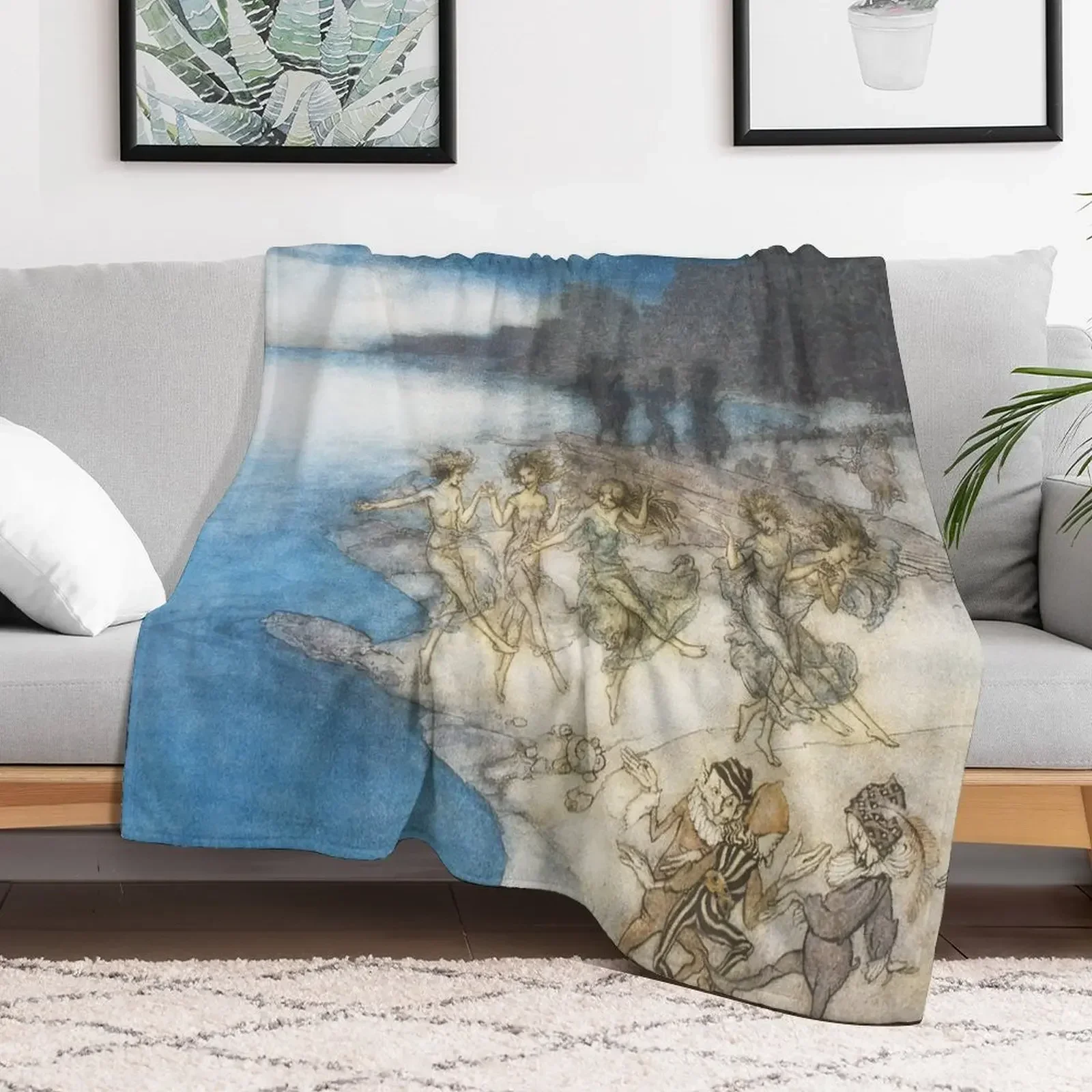 Plush плед Arthur Rackham: Comus 1921