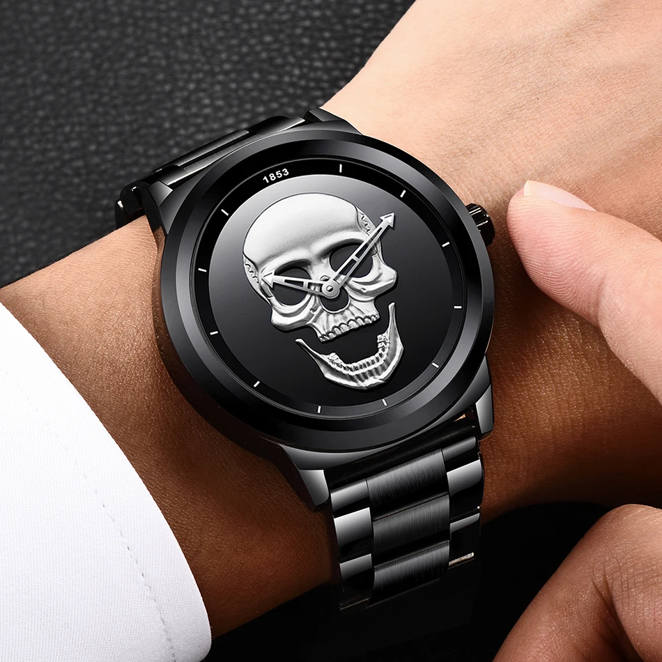 Sport Mens Watches Top Brand Luxury Quartz Watch For Men Stainless Steel Waterproof Clock Male Wristwatch Relogio Masculino