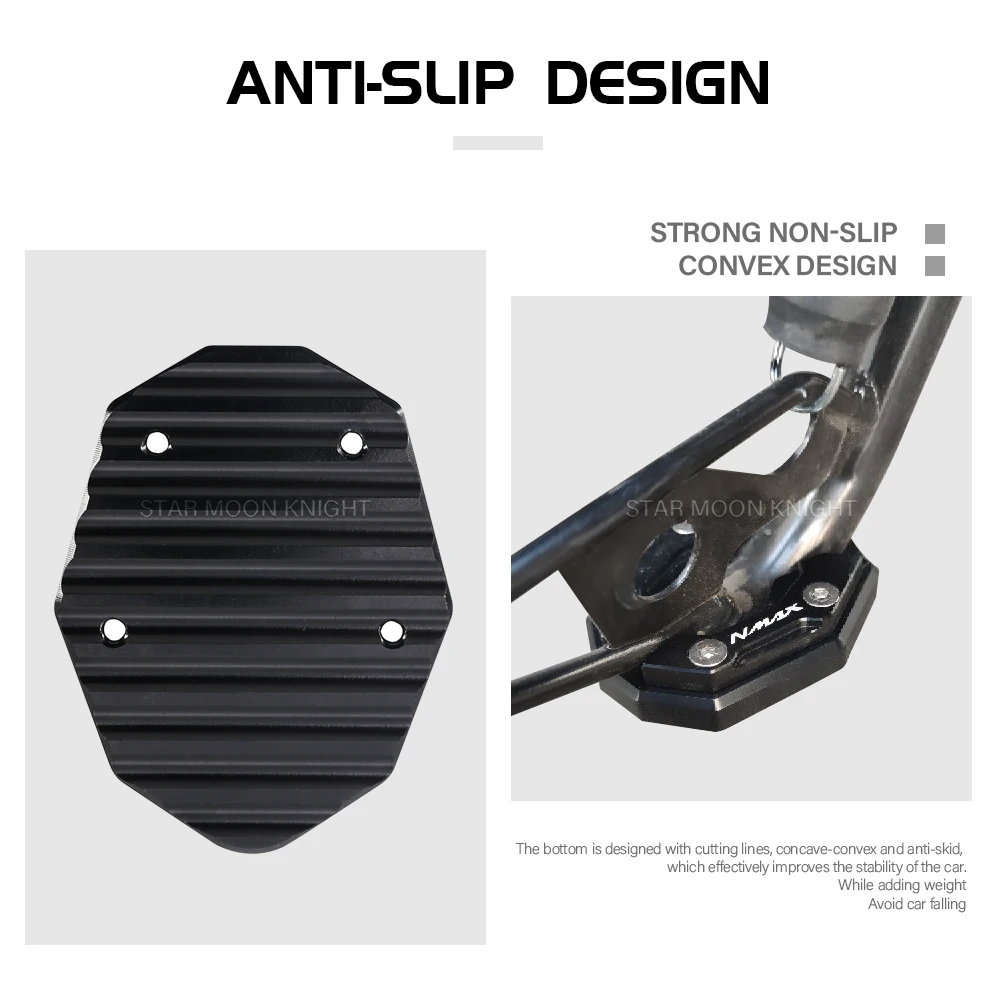 Боковая подставка поддержка удлинителя основание для основания YAMAHA NMAX155 NMAX125 NMAX