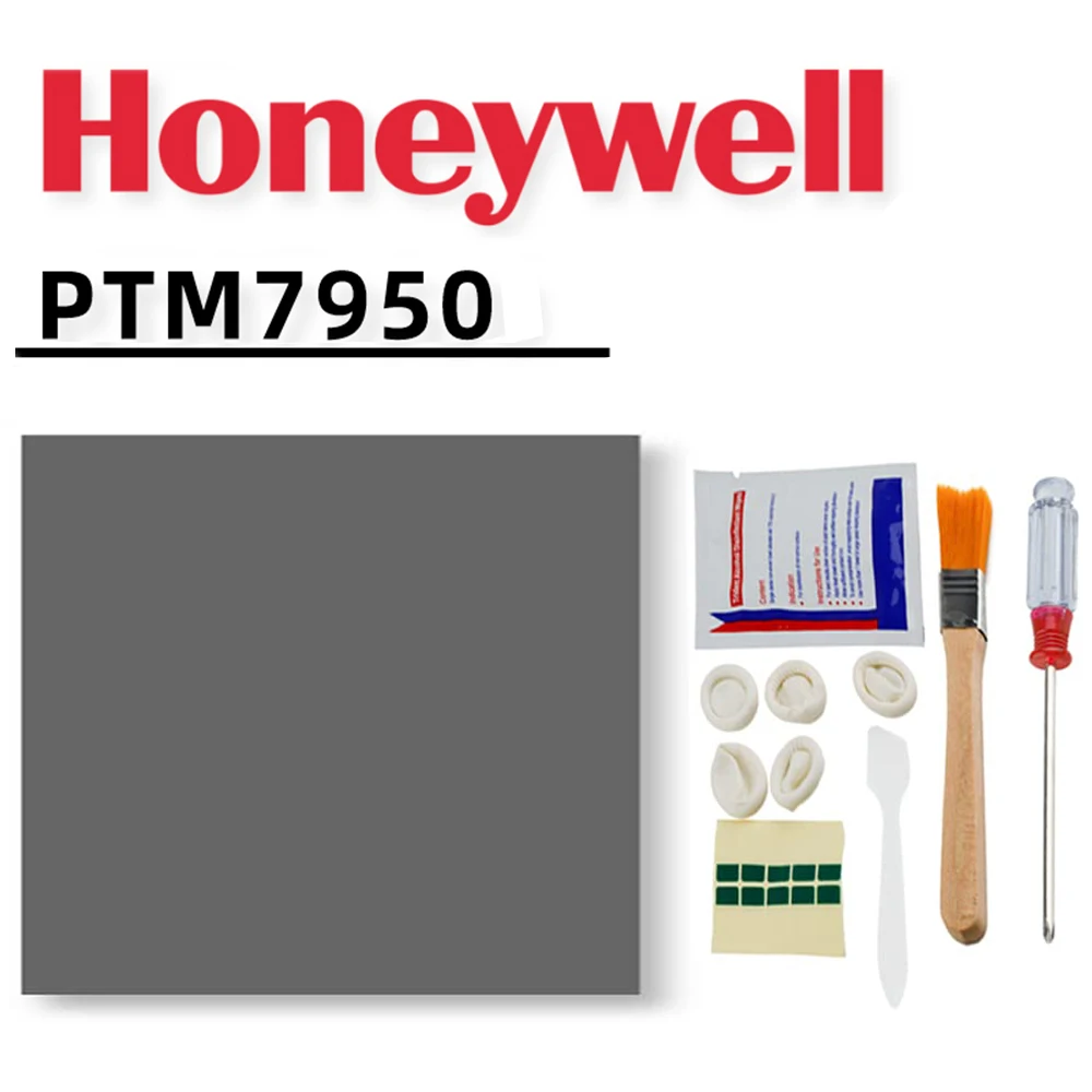 honeywell ptm7950 термопрокладка паста ptm 7950 Фазовая смена GPU Радиатор процессора 80x80