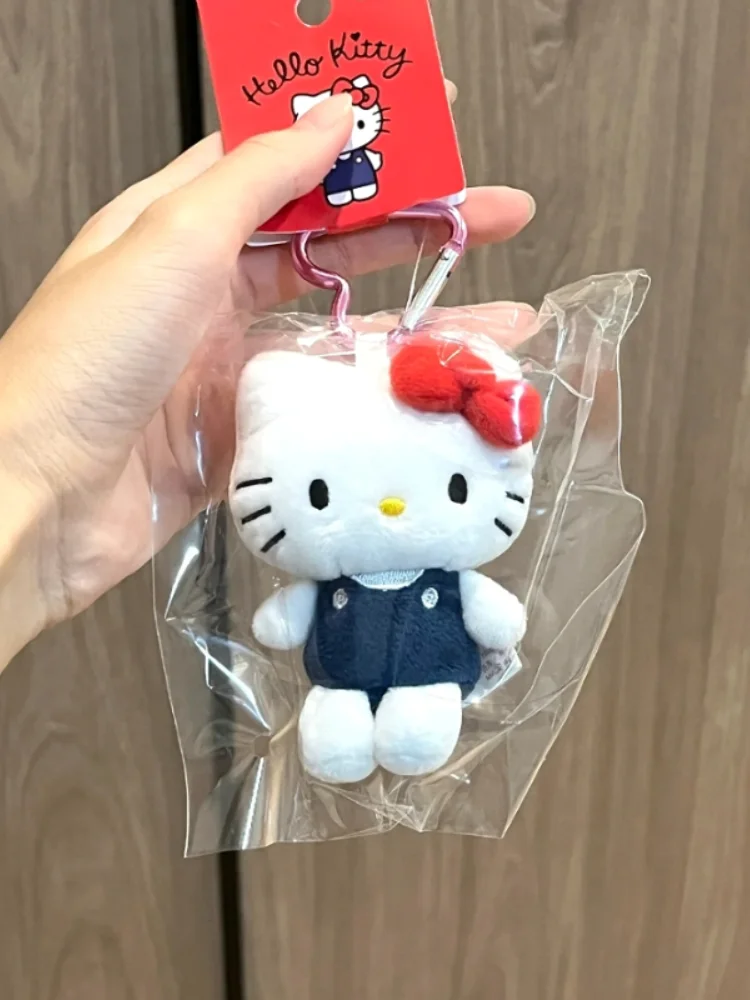 Sanrio Hello Kitty подвеска черная кожаная