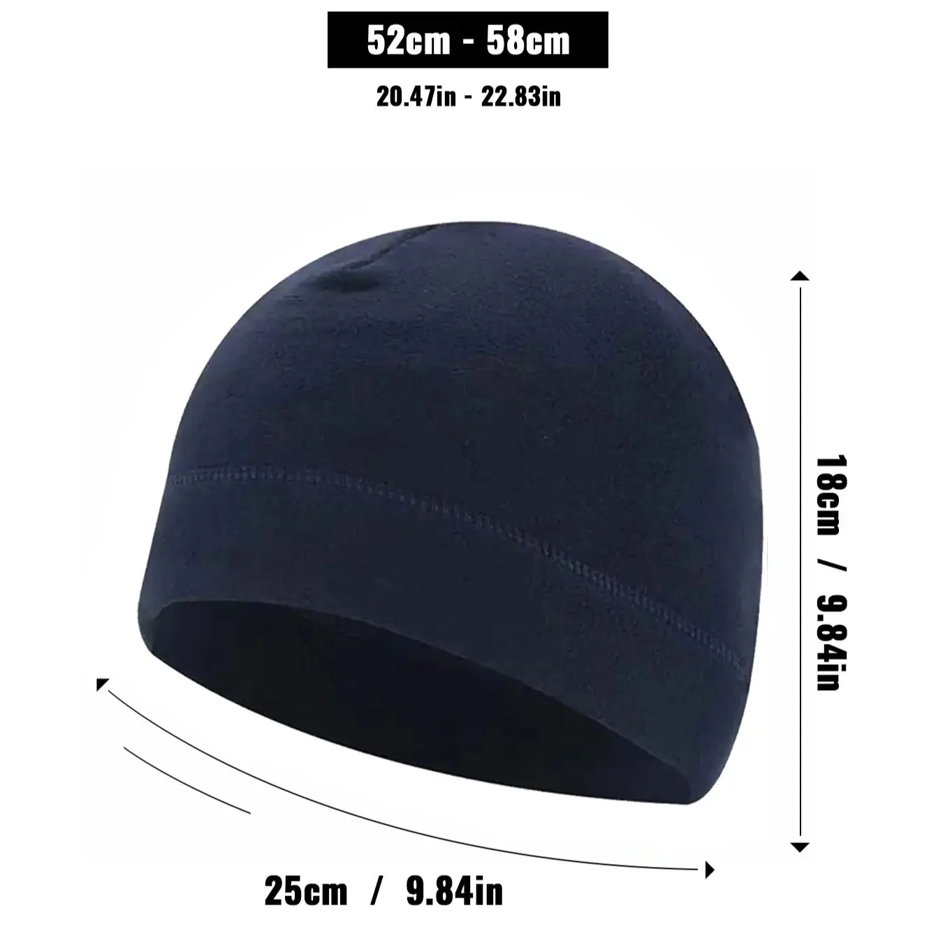 Зимняя велосипедная шапка