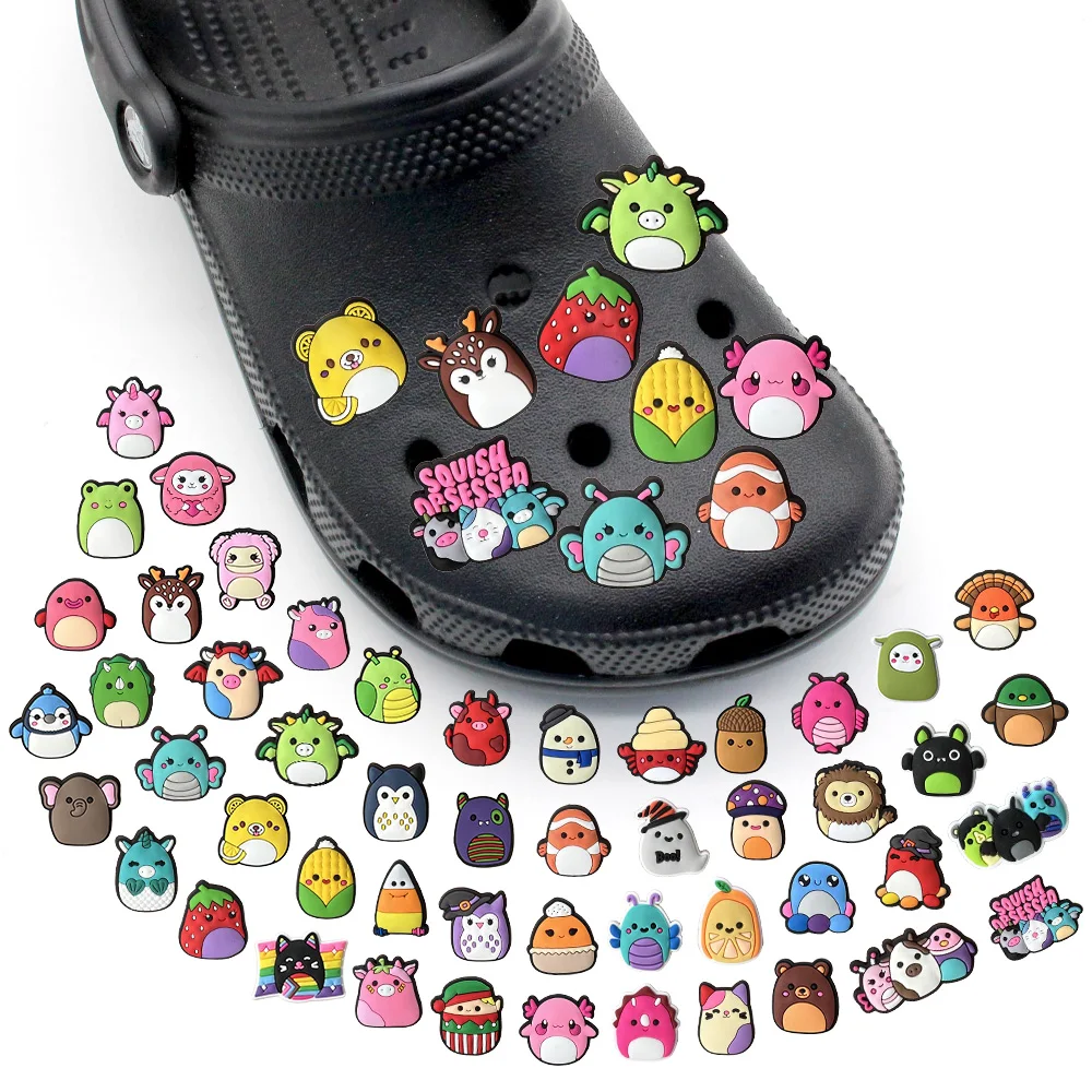 

Симпатичный 1 шт. Новый мультяшный плюшевый персонаж изображение крокса DIY серия Jibz PVC подвески для обуви декоративные аксессуары для девочек детские подарки на Рождество