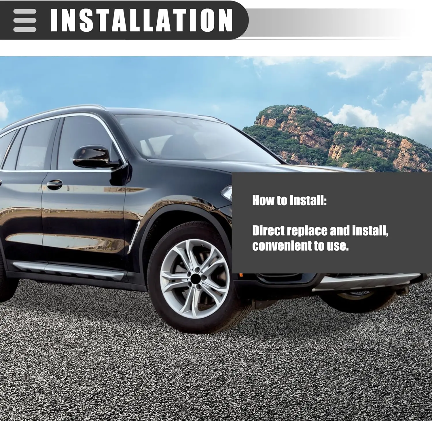 Крышка кнопки Motoforti P крышка для стояночного переключателя коротких ног BMW X3 2014-2017