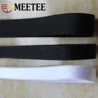 Эластичная нейлоновая лента Meetee, для нижнего белья из спандекса, 20 м, 6-40 мм