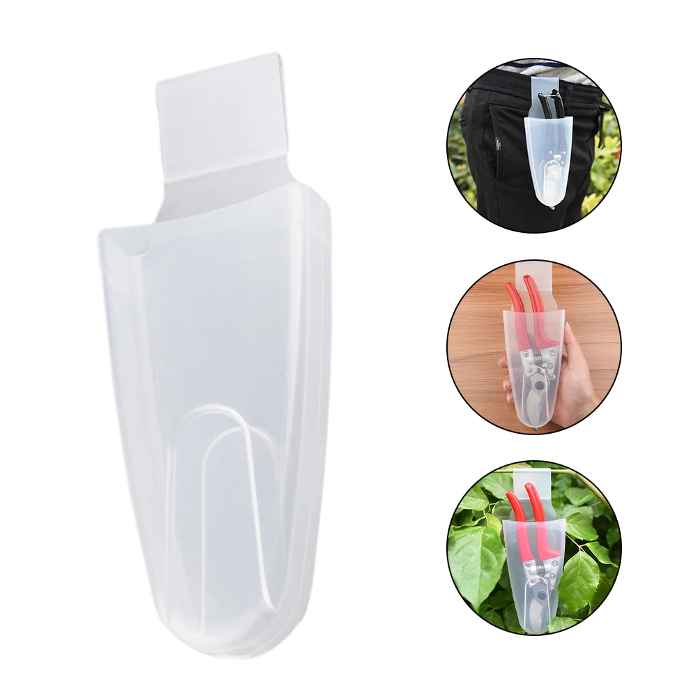 

Pruner Holster Gardening Pruning Shears Portable Holder Clear Plastic Hanging Case For Garden Pruner Scissors Clippers