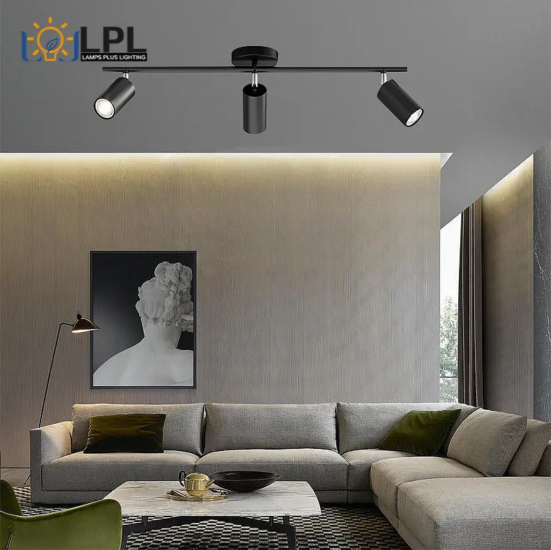 

Ceiling Lighting LED Track Light AC180-265V for Living Room Modern Wall Lamp Home Lighting COB Spotlight In Clothing Store