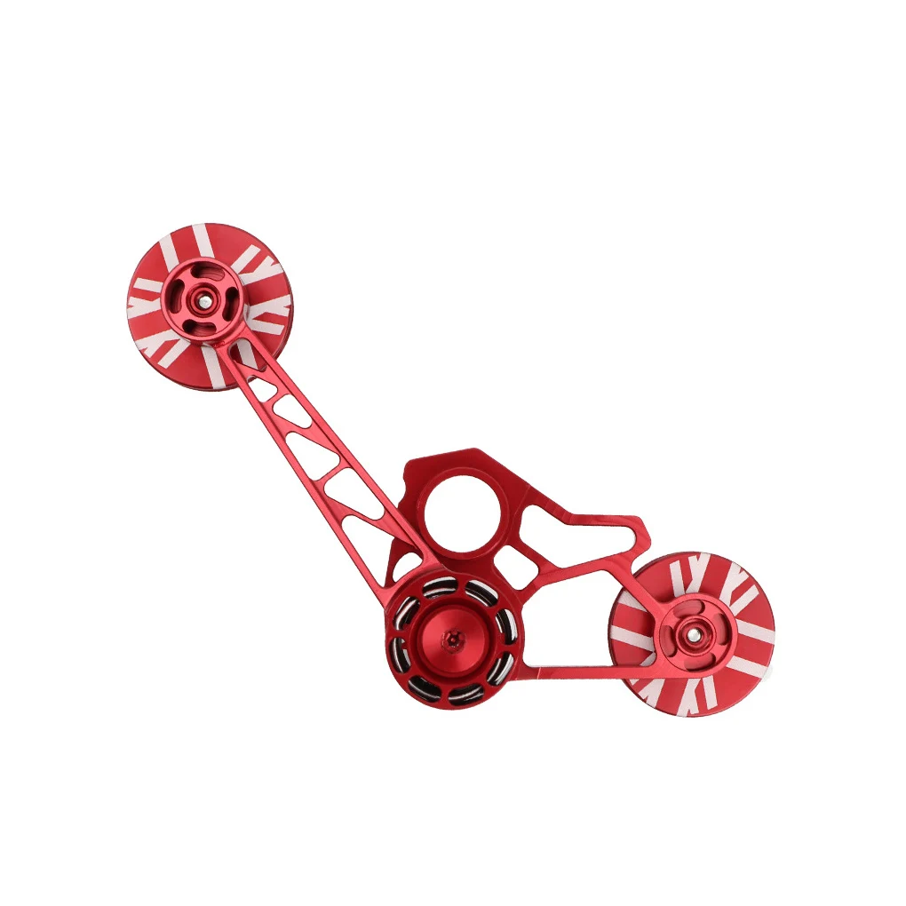

Rear Derailleur Chain Stabilizer Presser Chain Tensioner CNC Processing Good Compression Resistance Multiple Variable Speed