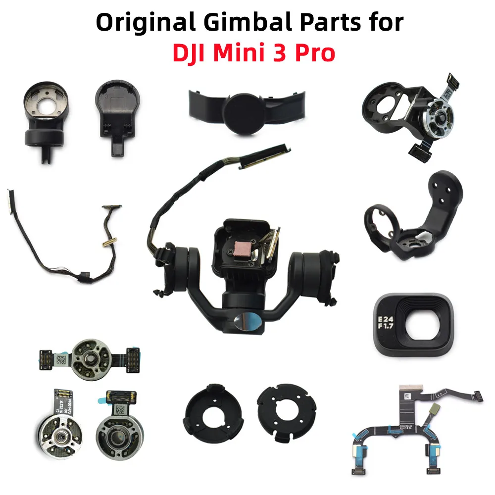 Оригинальная деталь Кардана для DJI Mini 3 Pro карданный корпус кабель PTZ 7 в 1 гибкий Yaw