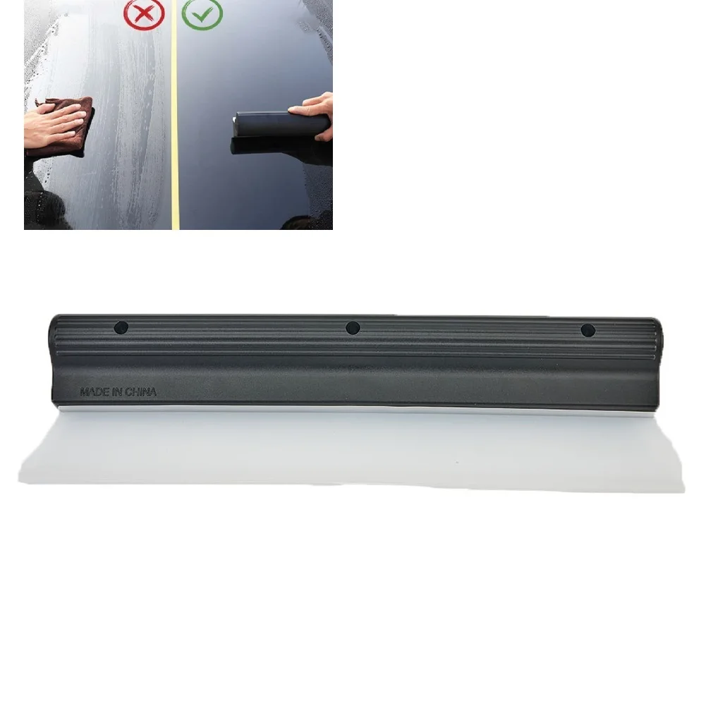 

Car Water Wipers Silica Gel Windshield Wiper Car Wipers Window Cleaning Tools Dry Scraper Rain Brush Black Manual Tools Parts