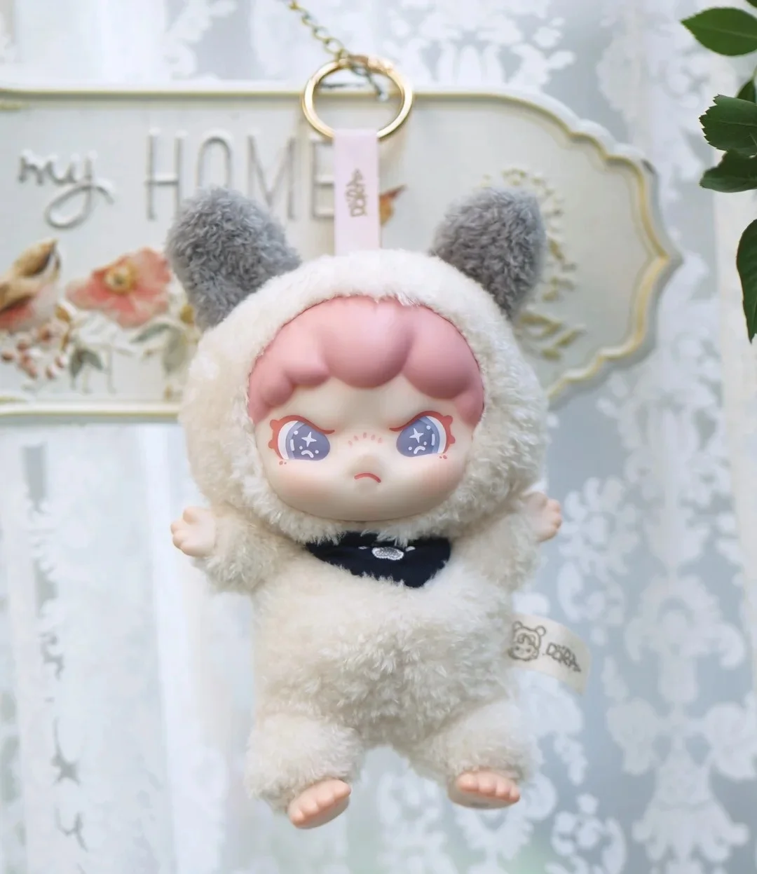 Новая подлинная серия Furry Animal Dora виниловая плюшевая глухая коробка кукла рюкзак