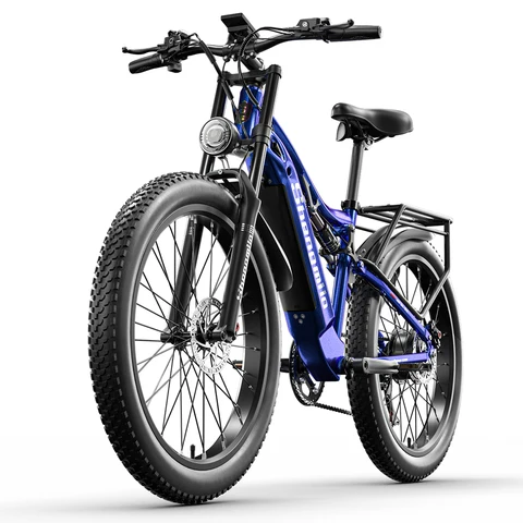 (EU Stock)Shengmilo MX05 500W 15AH горный электрический велосипед SnowBike MTB 45 км/ч 26-дюймовые шины водонепроницаемые и складываемый электровелосипед
