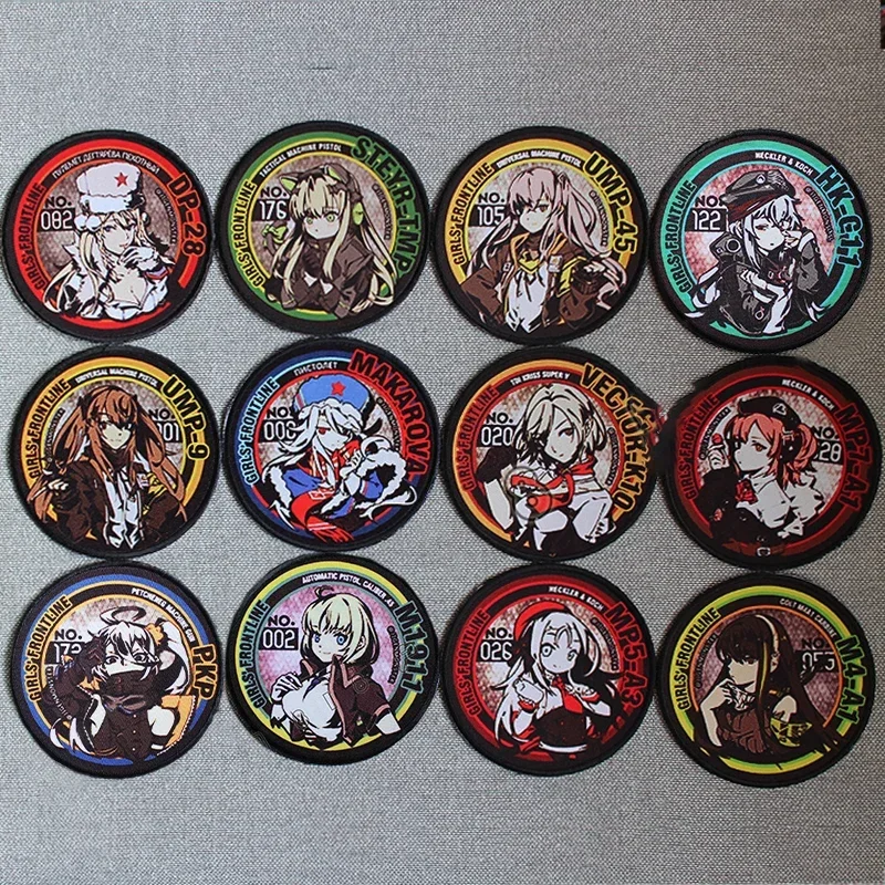 Нашивки для девушек с фронтальной линией эмблема тактическая Эмблема морального