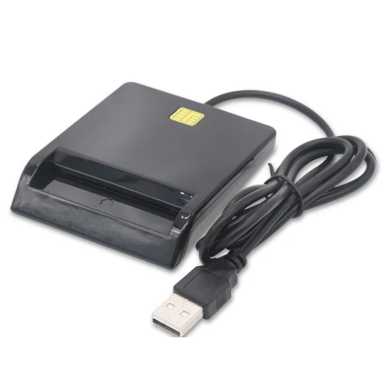 

X01 USB Смарт-кардридер для банковских карт IC/ID считыватель карт EMV Высокое качество для Windows 7 8 10 Linux OS USB-CCID ISO 7816