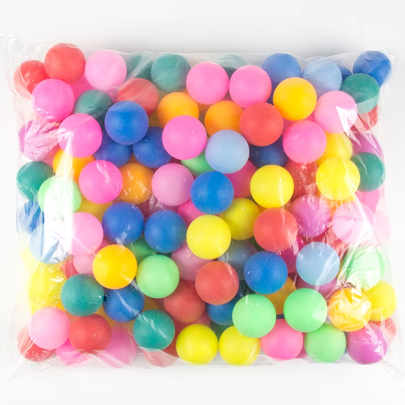 30 шт. Цветные мячи для пинг-понга 40 мм развлекательные мячи для настольного тенниса смешанные цвета для лотерейных игр товары для активного отдыха