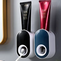 automatic toothpaste dispenser wall%c2%a0 bathroom hanger dust proof toothbrush automatic accessories toothpaste toothpaste squeezer
