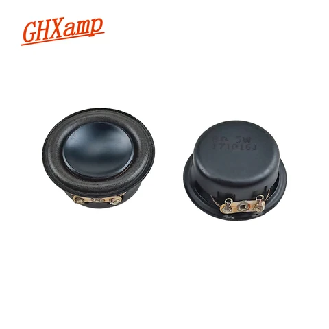 GHXAMP, 1,25 дюйма, 8 Ом, 34 мм, полночастотный динамик, металлический, магниевый, алюминиевый сплав, звуковая Раковина Для Harman, 2 шт.