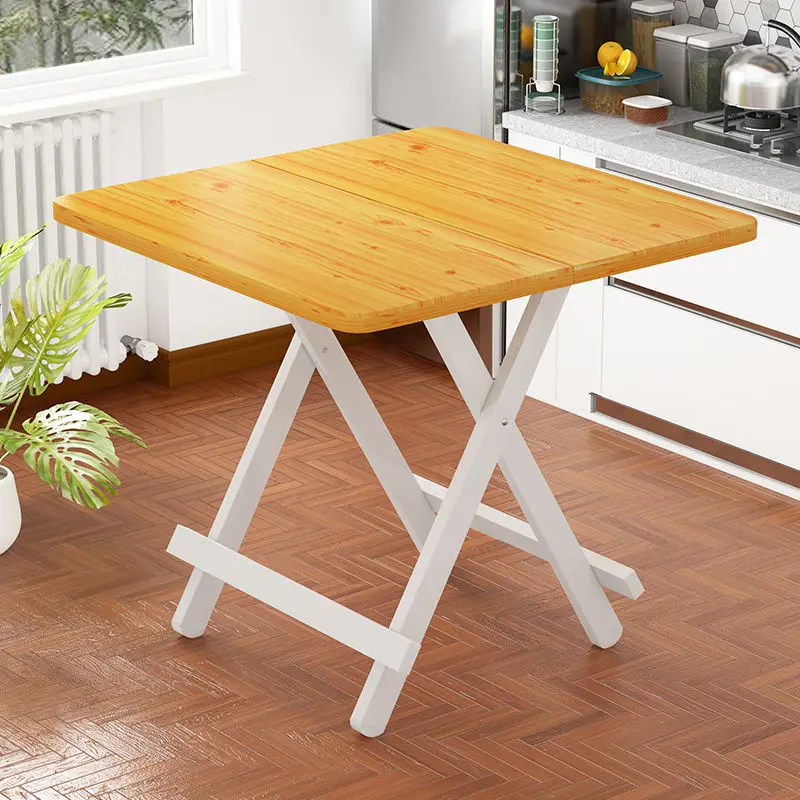 Складной стол маленький квадратный для дома портативный общежития киоска |