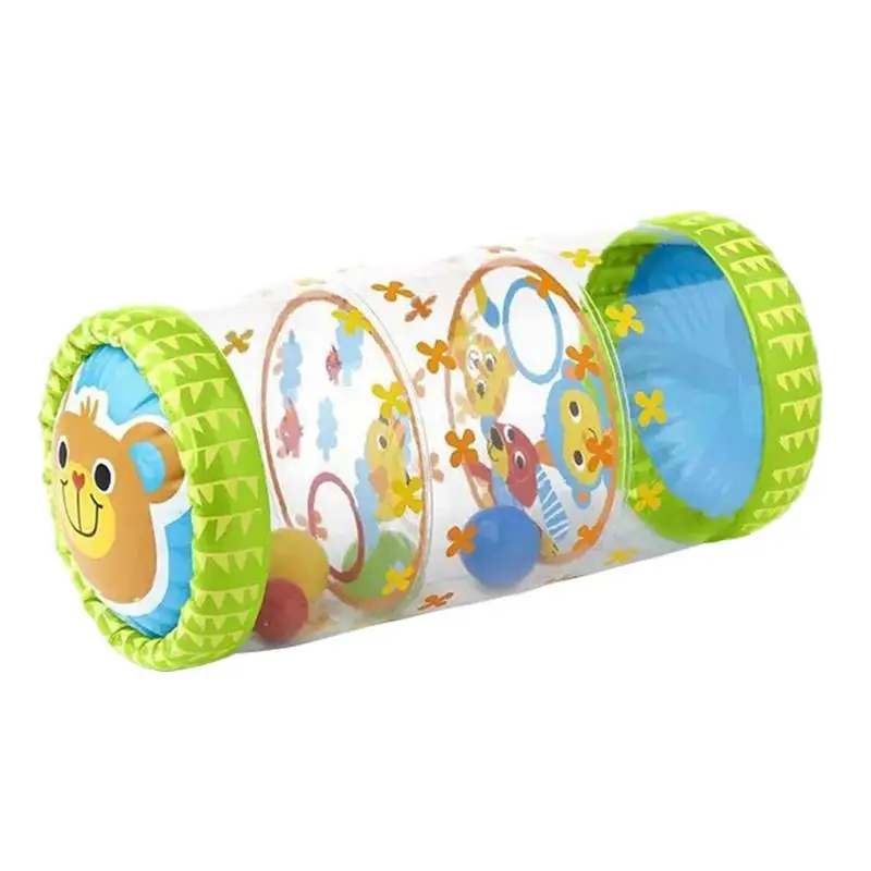 

Inflatable Baby Toy Flapping Rebound Toys For Crawling Babies Tummy Time Activity Center Early Development Roller Rattle Toy For