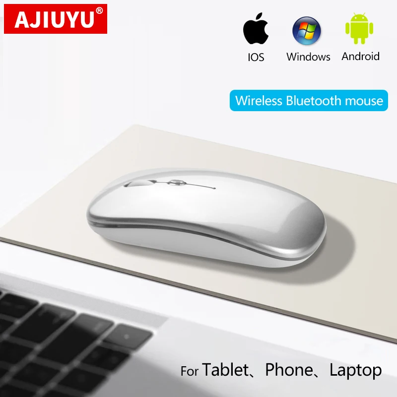 Беспроводная Bluetooth-мышь для Xiaomi Pad 6 Pro 2023 MiPad 6 Mi Pad 5 Pro mipad5 HUAWEI Matepad 11, перезаряжаемая Бесшумная мини-мышь
