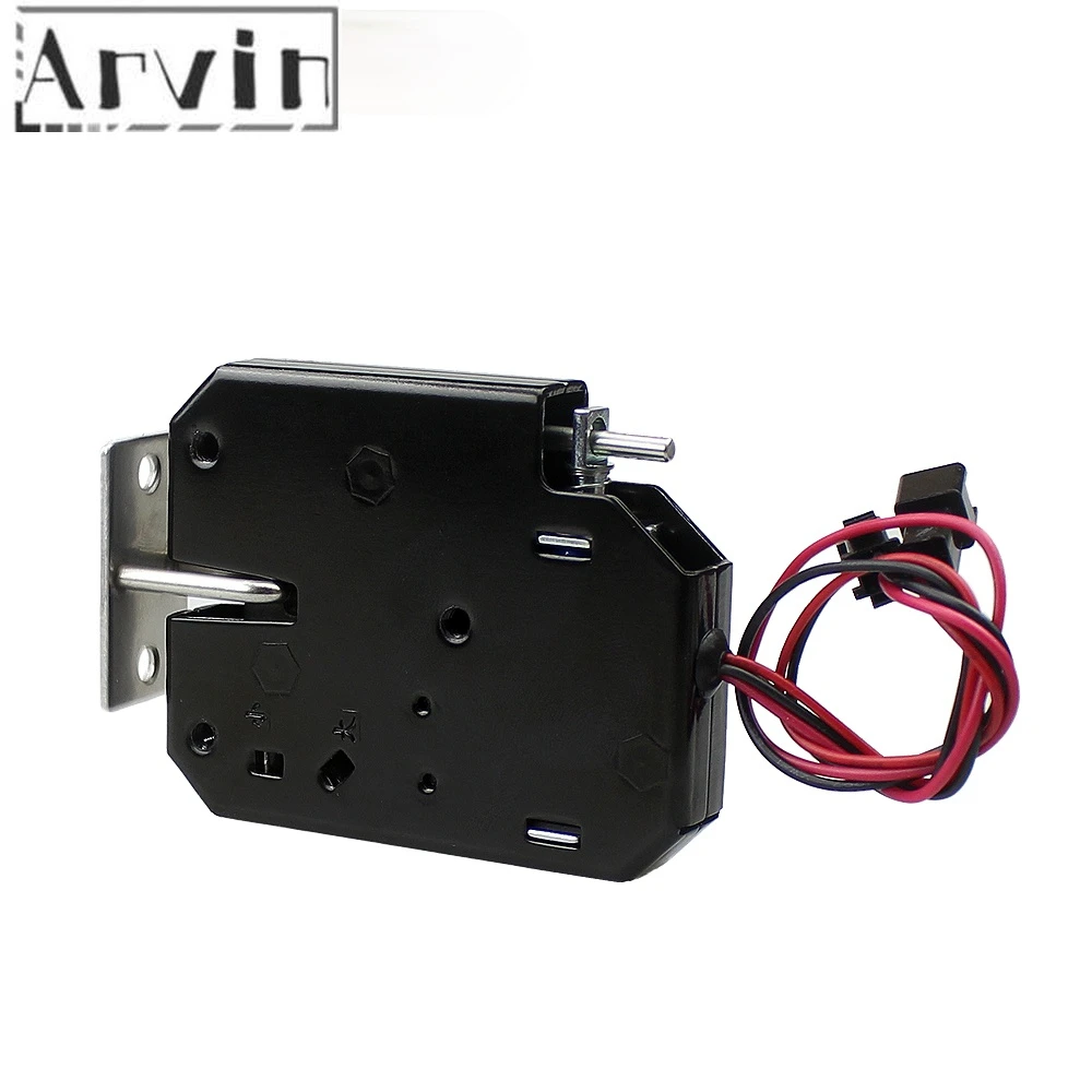 

Маленький электромагнитный замок, постоянный ток 12 В 2 А, умный шкаф для супермаркета, электронный замок, контроль доступа, электрический замок, замок почтового ящика