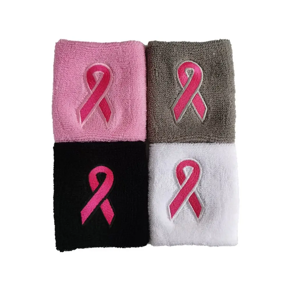 

Stretch Elastic Sports Wristbands For Kids Pink Caring for Women Running Headband Absorbent Sports Sweatband Outdoor Sport