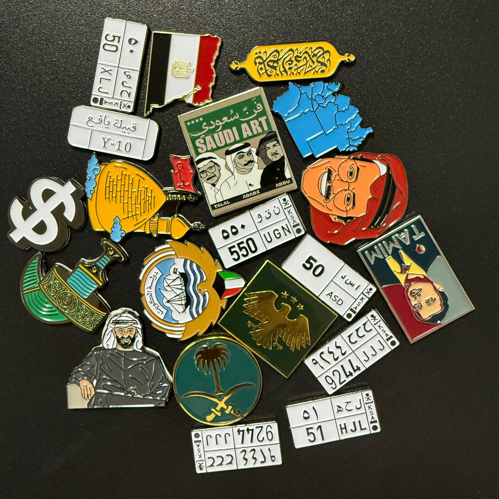 10pcs a lot Saudi Arabia Mobile Phone 3M Sticker Badge 