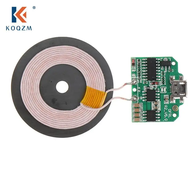 

Standard Qi Wireless Charging Transmitter Charger Module For Micro USB Mobile Phone Charger Board 10/15W Diy Electronic