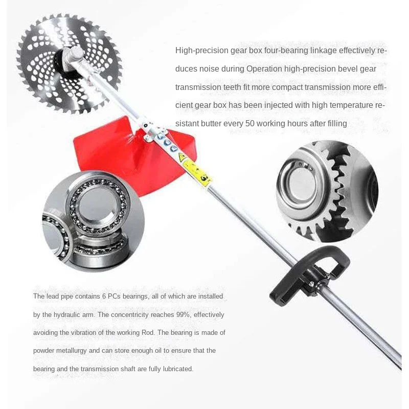 18000 Вт Высокое качество 6 в 1 Многофункциональный рюкзак кусторез 4-тактный