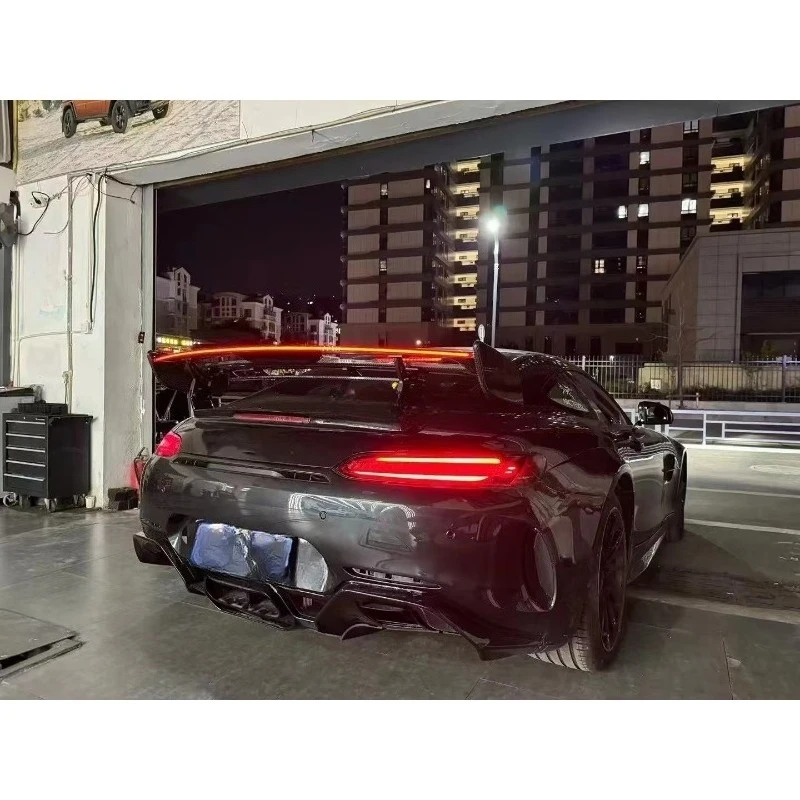 Карбоновое LED-крыло-спойлер в стиле AMG GT, заднее карбоновое LED-крыло для AMG GT (art.: 3920dbece5247) - 3920dbece5247