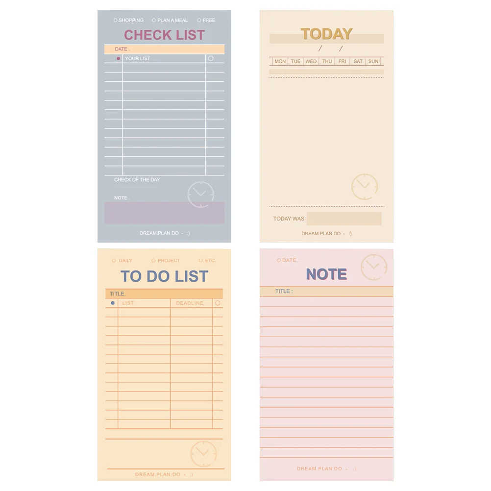 

Notebook Notepads Memo Notepad Mini Kids Journal Pocket Note Student List Plannerpad Holiday Time Plan Reminder Notes Dobusiness