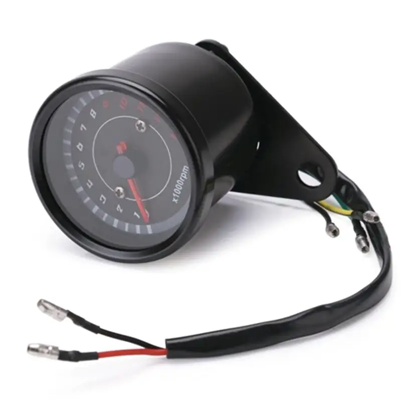 

1000 rpm Universal Motorcycle Tachometer Led Screen Dc 12v Meter Gauge 13k Speedometer For Honda Yamaha Suzuki Dropshipping