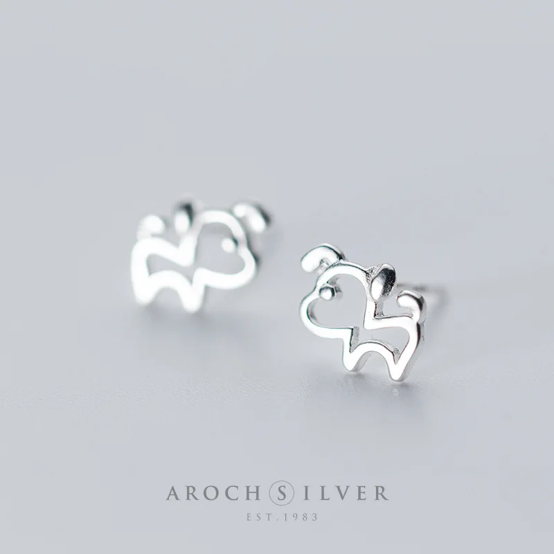 

Серьги-гвоздики, Модные индивидуальные серьги-гвоздики в виде знаков зодиака, милые маленькие серьги в виде животных