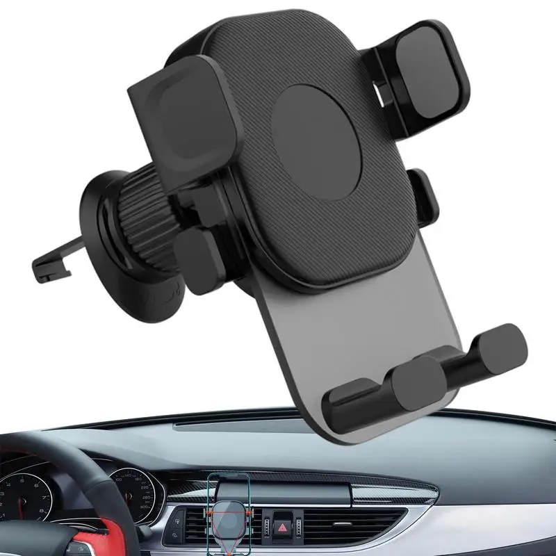 

360 Degree Rotating Car Vent Phone Mount Non Slip Air Outlet Smartphone Mount Gravity Sensing Stand For Cellphone Hands Free