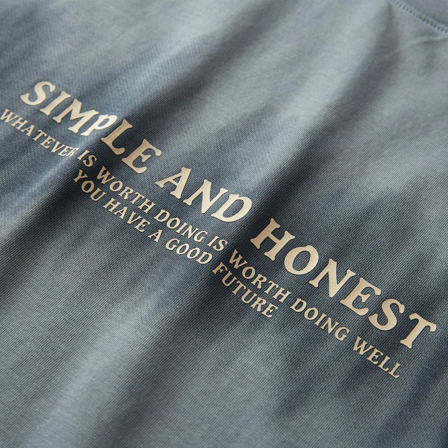 Мужская модная светло-серая футболка VPG с коротким рукавом и выцветающим