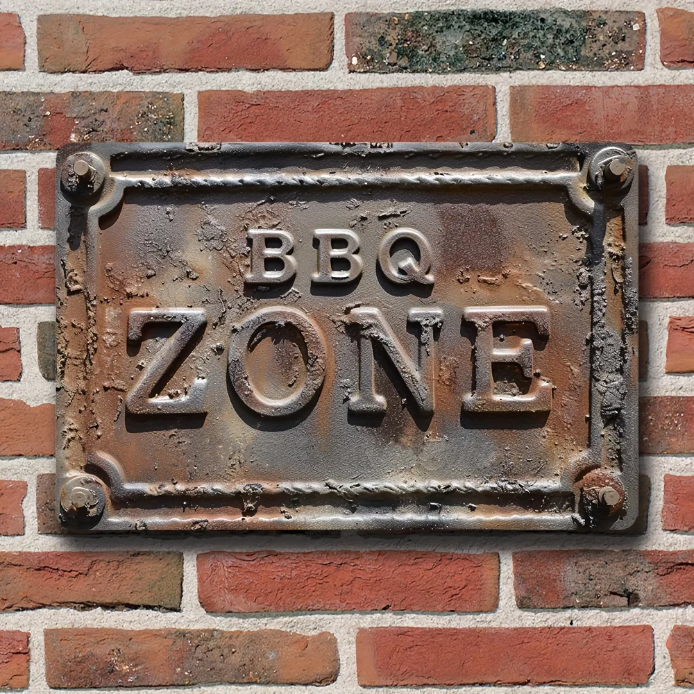 

Декоративная табличка из алюминия