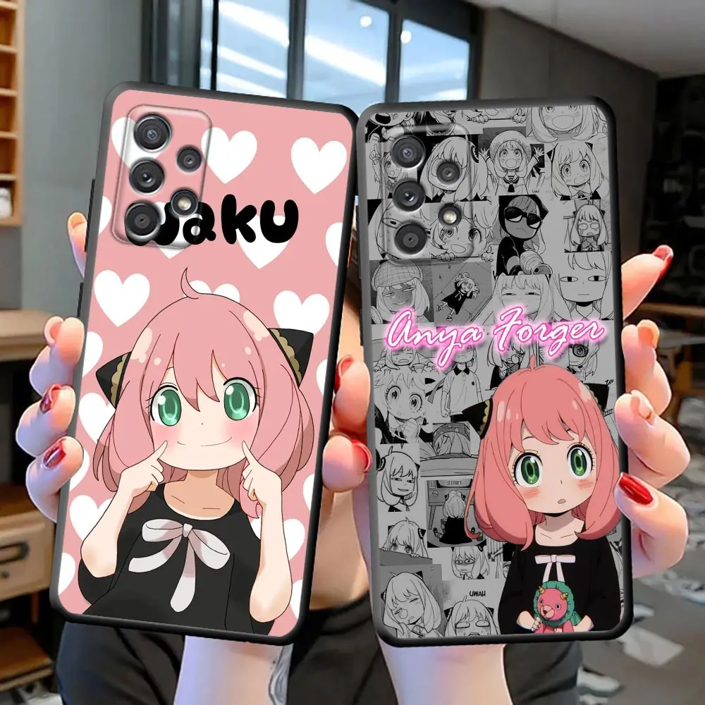 

Funda Coque S23 Case For Samsung S23 S22 S21 S20 FE S10 S10E LITE S9 S8 PLUS ULTRA 5G Case Capa Para Anya Forger Spy X Family