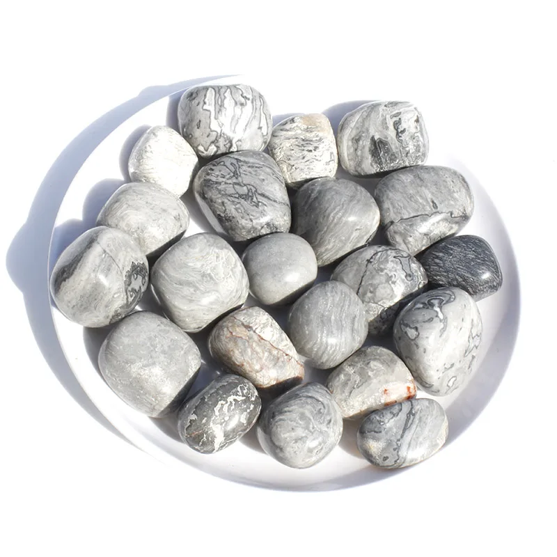 

1 Kg Natural Picasso Crystal Tumbled Stone