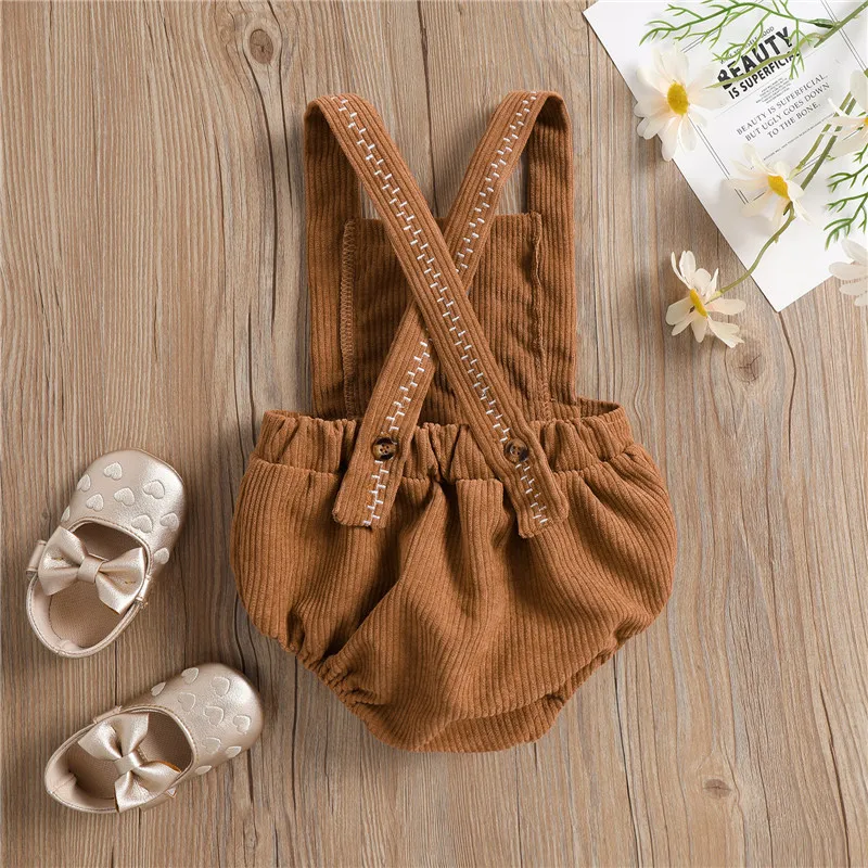 Детский хлопковый комбинезон без рукавов |