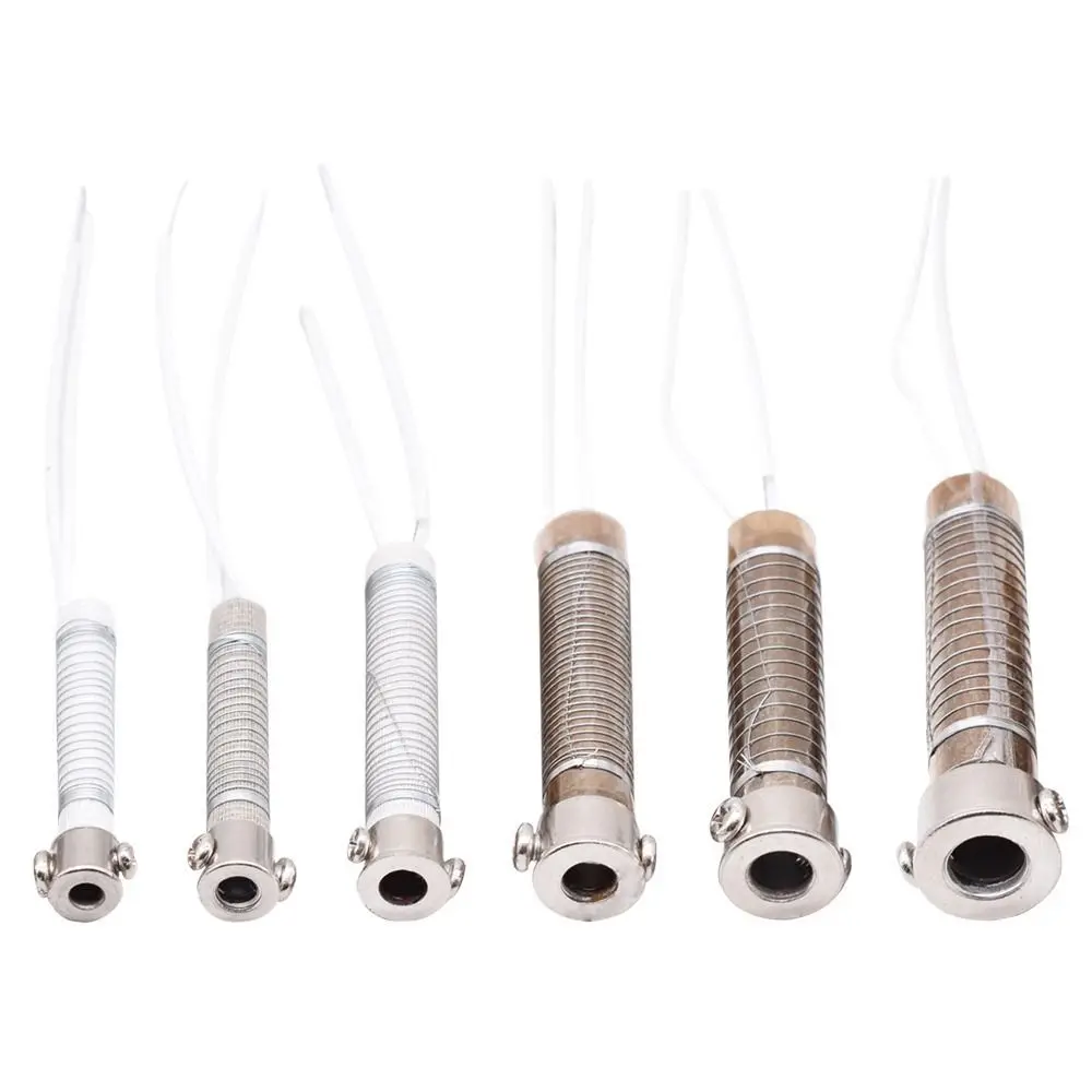 

2Pcs 30W40W60W80W100W150W Soldering Iron Core 220V Electric Soldering Iron Heating Element Replacement Durable Welding Tools
