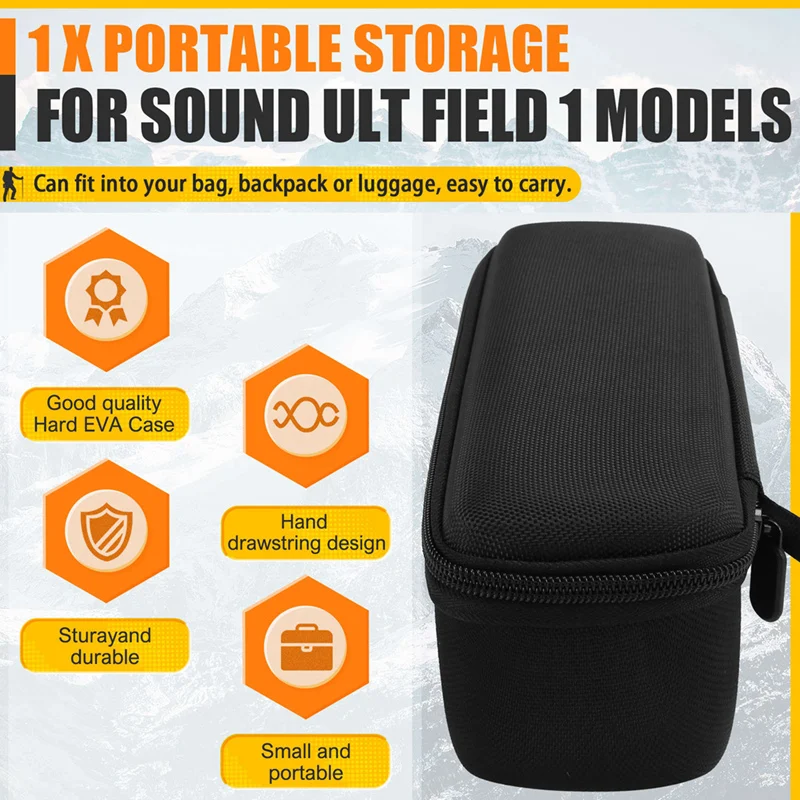 Travel Protective Case For Sony ULT FIELD 1 Wireless Speaker Portable Storage SRS-ULT10
